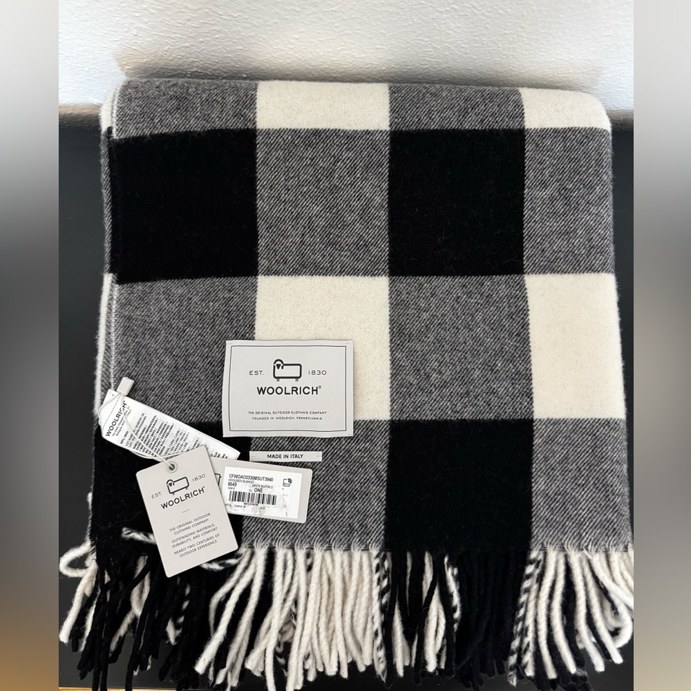 WOOLRICH White Buffalo Blanket
